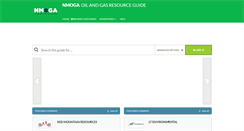 Desktop Screenshot of nmogaoilgasresourceguide.com